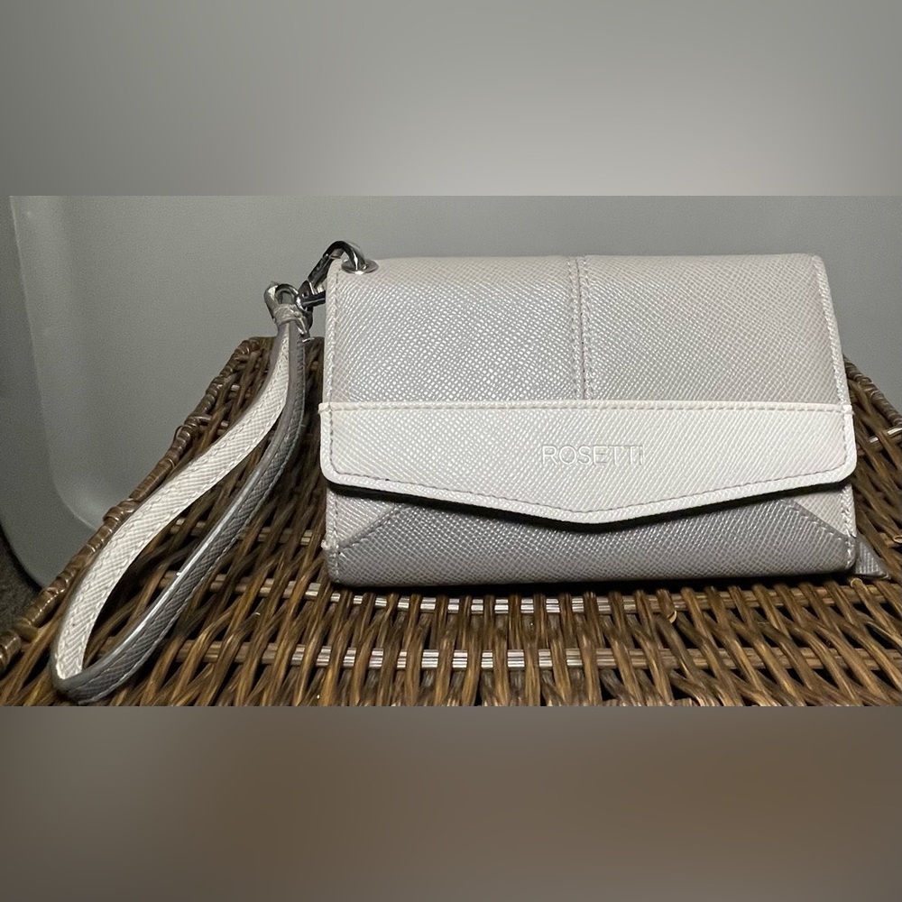 Rosetti Textured Cream Crossbody Bag